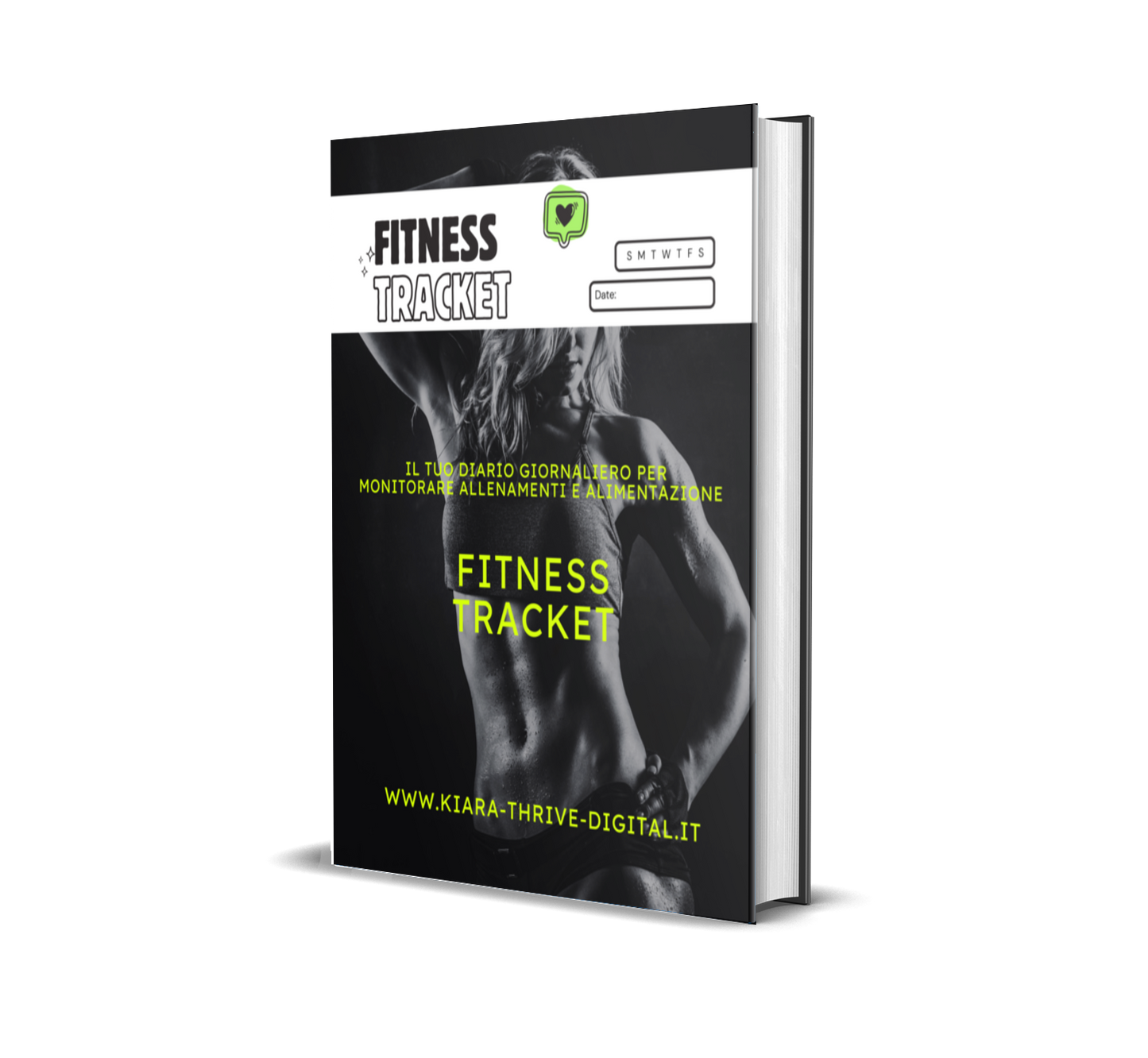 π Fitness Tracker β Il Tuo Diario Giornaliero per Monitorare Allenamenti e Alimentazione | Daily Fitness & Nutrition Planner