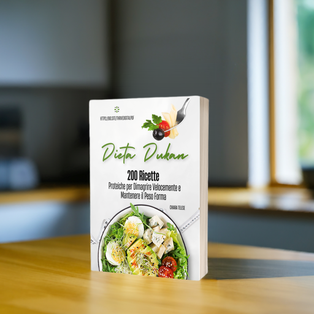 Dieta Dukan – 200 Ricette Proteiche per Dimagrire Velocemente e Mantenere il Peso Forma