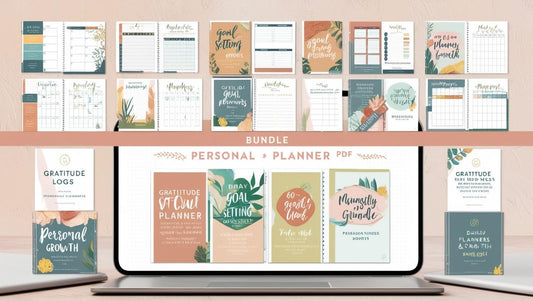 Ultimate Self-Growth Planner Bundle